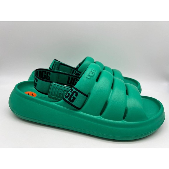 UGG Other - UGG Sport Yeah Sandal Slide Green Hook&Loop Strap 1132150 EDGR Mens Size 11